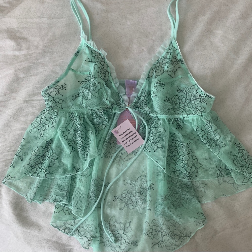 Savage x Fenty babydoll lingerie top